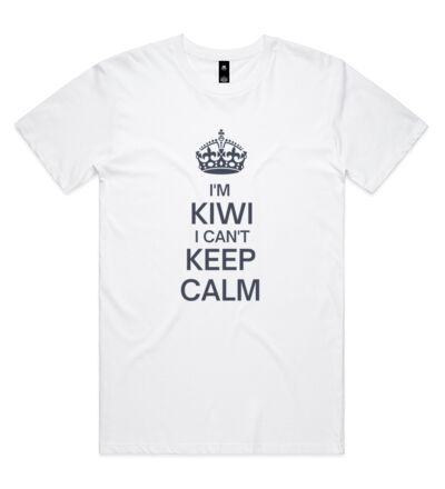 I'm Kiwi I can't keep calm. - Mens Staple T shirt Thumbnail