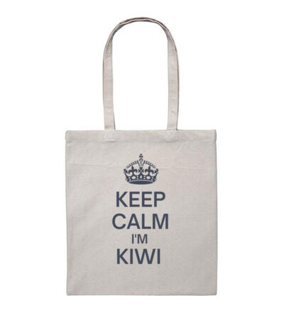 Keep Calm I'm Kiwi - Heavy Duty Canvas Tote Bag Thumbnail