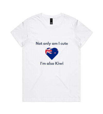 Cute and Kiwi - Womens Maple Tee Thumbnail
