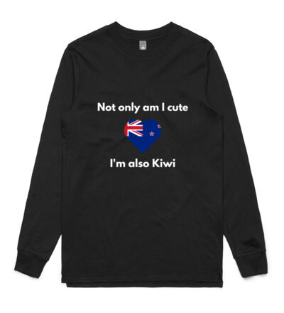 Cute and Kiwi - Mens Base Longsleeve Tee Thumbnail
