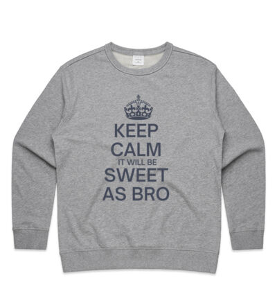 Keep Calm Sweet As - Womens Premium Crew Thumbnail