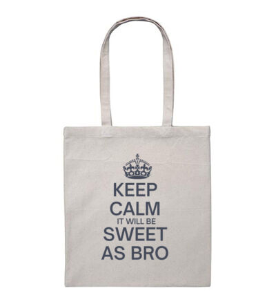 Keep Calm Sweet As - Heavy Duty Canvas Tote Bag Thumbnail