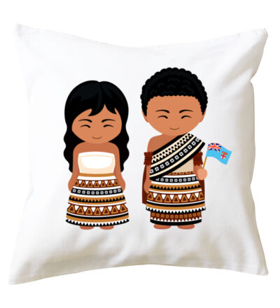 Fijian children - Cushion cover Thumbnail