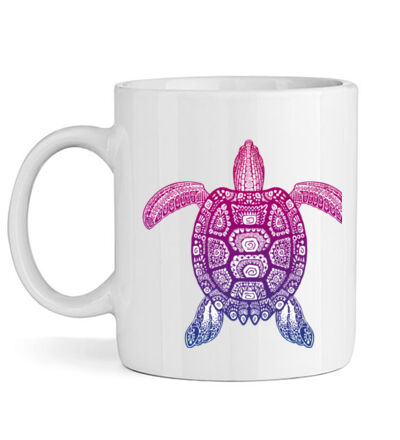 Purple Turtle - Mug - Mug Thumbnail