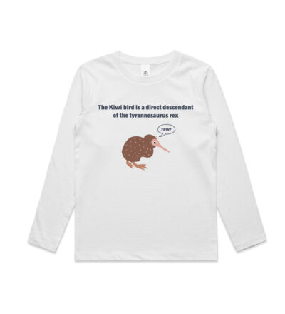 Kiwi Tyrannosarus Rex - Kids Longsleeve Tee Thumbnail