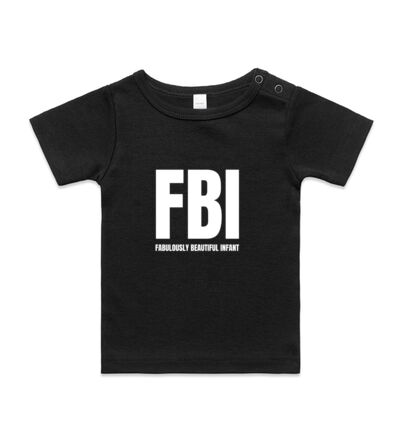 FBI baby - Kids Wee Tee Thumbnail