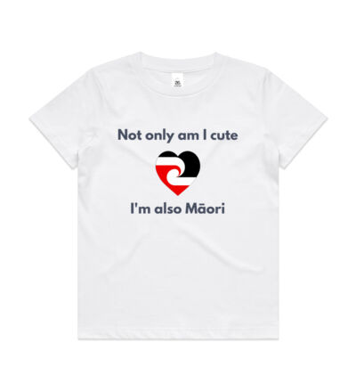 Cute and Maori - Kids Youth T shirt - Kids Youth T shirt Thumbnail