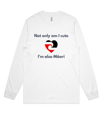 Cute and Maori - Mens General Long Sleeve Tee - Mens General Long Sleeve Tee Thumbnail