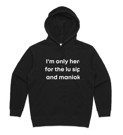 I'm only here for the lu sipi - Womens Premium Hood Thumbnail