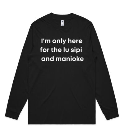 I'm only here for the lu sipi - Mens General Long Sleeve Tee Thumbnail