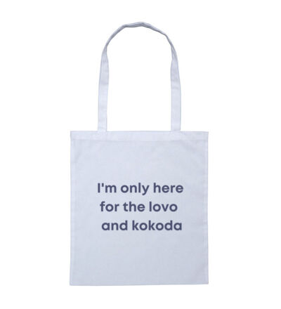 Only here for the lovo - Tote Bag Thumbnail