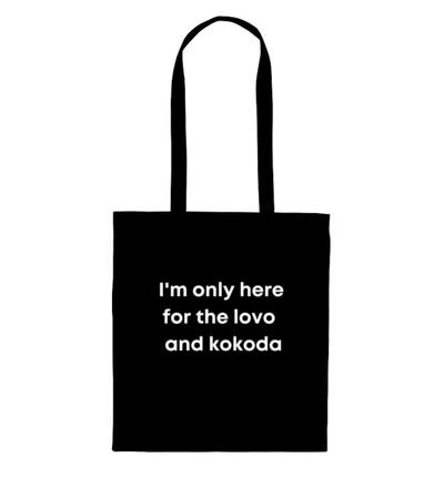 Only here for the lovo - Tote Bag Thumbnail