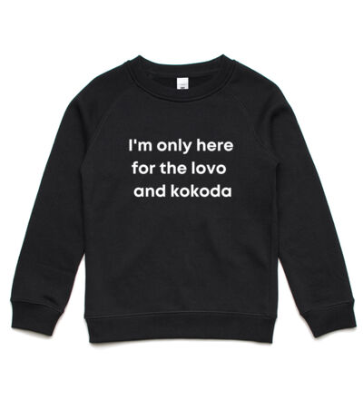 Only here for the lovo - Kids Supply Crew Thumbnail