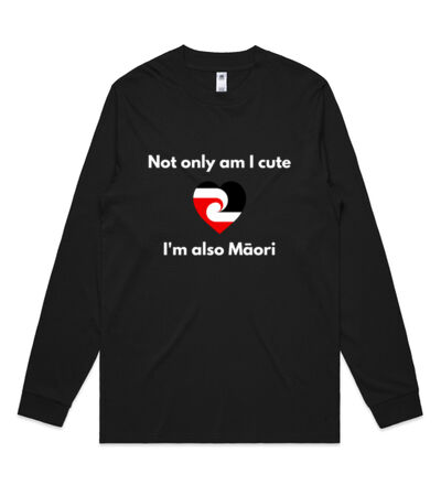 Cute and Maori - Mens General Long Sleeve Tee Thumbnail