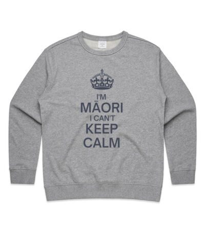 I'm Maori I can't keep calm - Womens Premium Crew Thumbnail