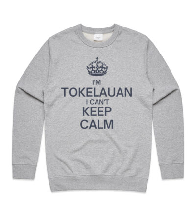 I'm Tokelauan I can't keep calm. - Mens Premium Crew Thumbnail