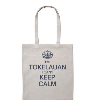 I'm Tokelauan I can't keep calm. - Heavy Duty Canvas Tote Bag Thumbnail