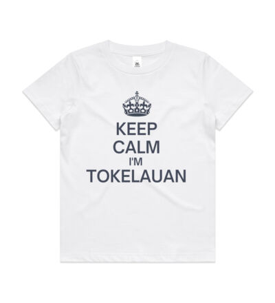 Keep calm I'm Tokelauan - Kids Youth T shirt Thumbnail