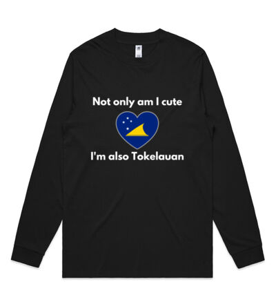 Cute and Tokelauan - Mens General Long Sleeve Tee Thumbnail