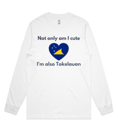 Cute and Tokelauan - Mens General Long Sleeve Tee Thumbnail