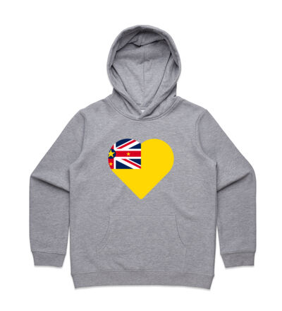My heart is Niuean - Kids Supply Hoodie Thumbnail