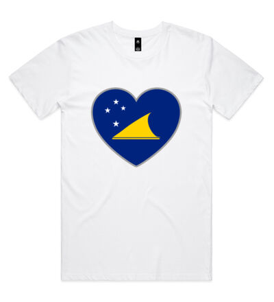 Tokelau Heart  - Mens Staple T shirt Thumbnail