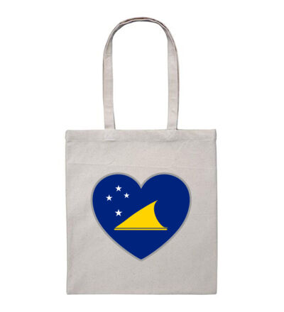 Tokelau Heart  - Heavy Duty Canvas Tote Bag Thumbnail