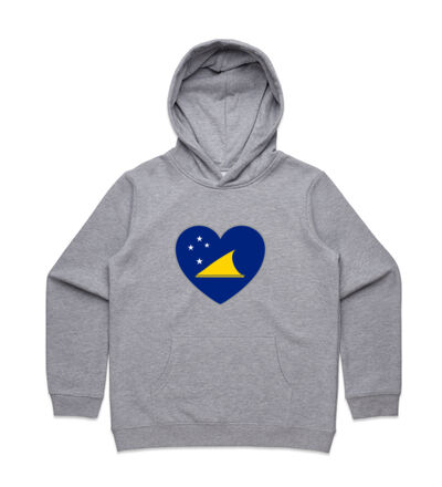 Tokelau Heart  - Kids Supply Hoodie Thumbnail