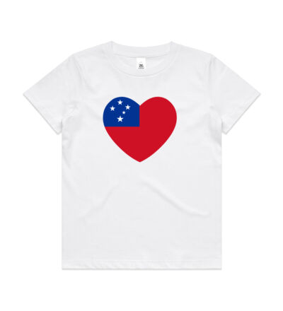 Samoan Heart - Kids Youth T shirt Thumbnail