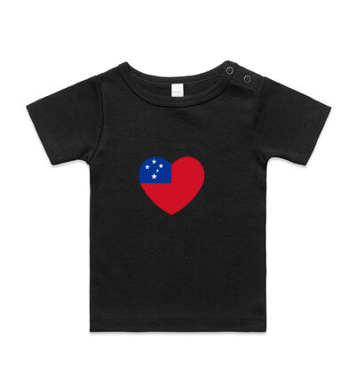 Samoan Heart - Kids Wee Tee Thumbnail