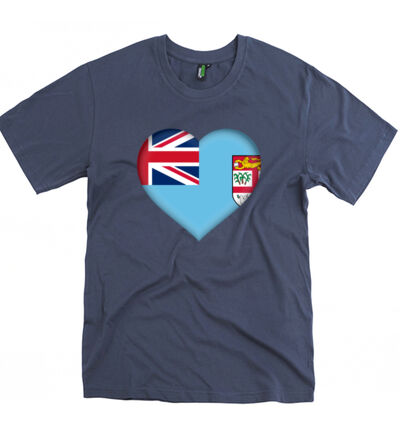 Fiji Heart - Kids Unisex Classic Tee Thumbnail