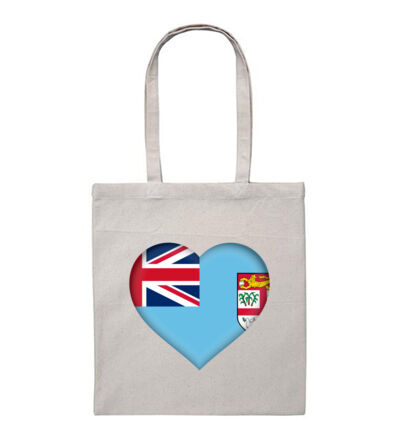 Fiji Heart - Heavy Duty Canvas Tote Bag Thumbnail