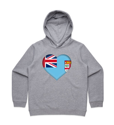 Fiji Heart - Kids Supply Hoodie Thumbnail