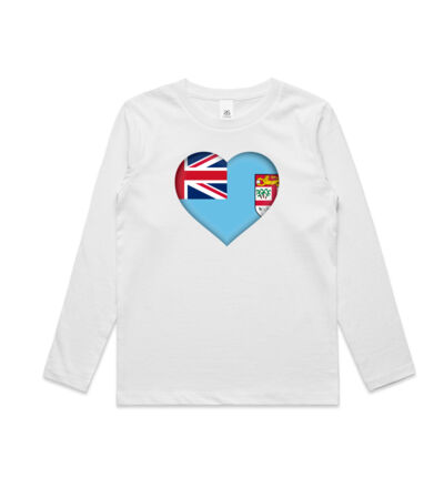 Fiji Heart - Kids Longsleeve Tee Thumbnail
