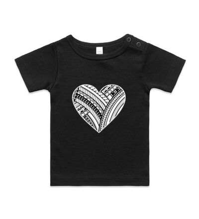 Polynesian Heart - Kids Wee Tee Thumbnail