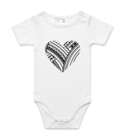 Polynesian Heart - Mini-Me One-Piece Thumbnail