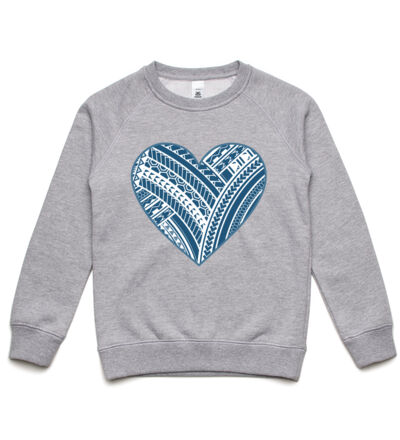 Green Polynesian heart - Kids Supply Crew Thumbnail