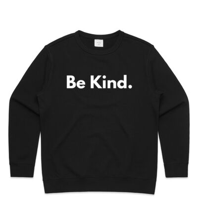 Be Kind.  - Womens Premium Crew Thumbnail