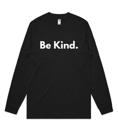 Be Kind.  - Mens General Long Sleeve Tee Thumbnail