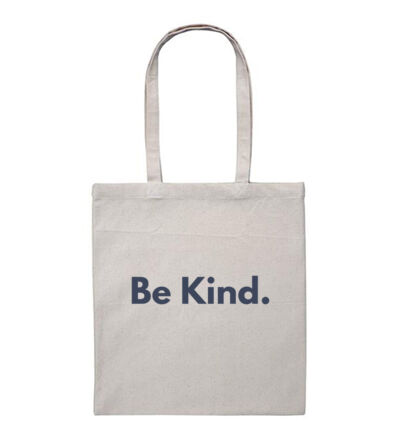 Be Kind. - Heavy Duty Canvas Tote Bag Thumbnail