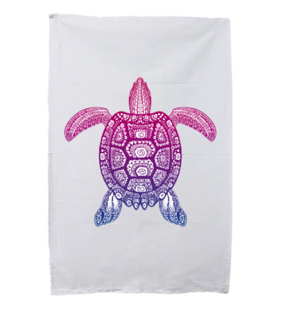 Polynesian Turtle - Tea Towel Thumbnail