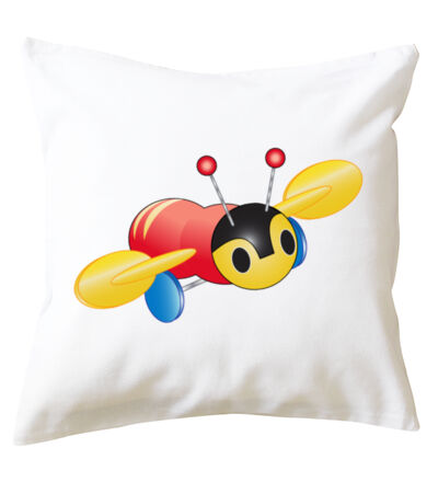 Kiwi Buzzy Bee - Cushion cover Thumbnail