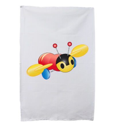 Kiwi Buzzy Bee - Tea Towel Thumbnail