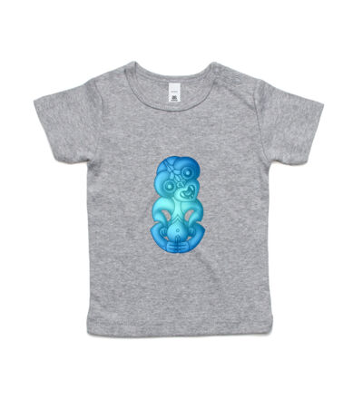 Blue Green Hei Tiki - Kids Wee Tee Thumbnail