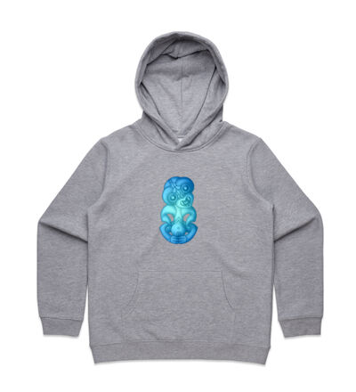 Blue Green Hei Tiki - Kids Supply Hoodie Thumbnail
